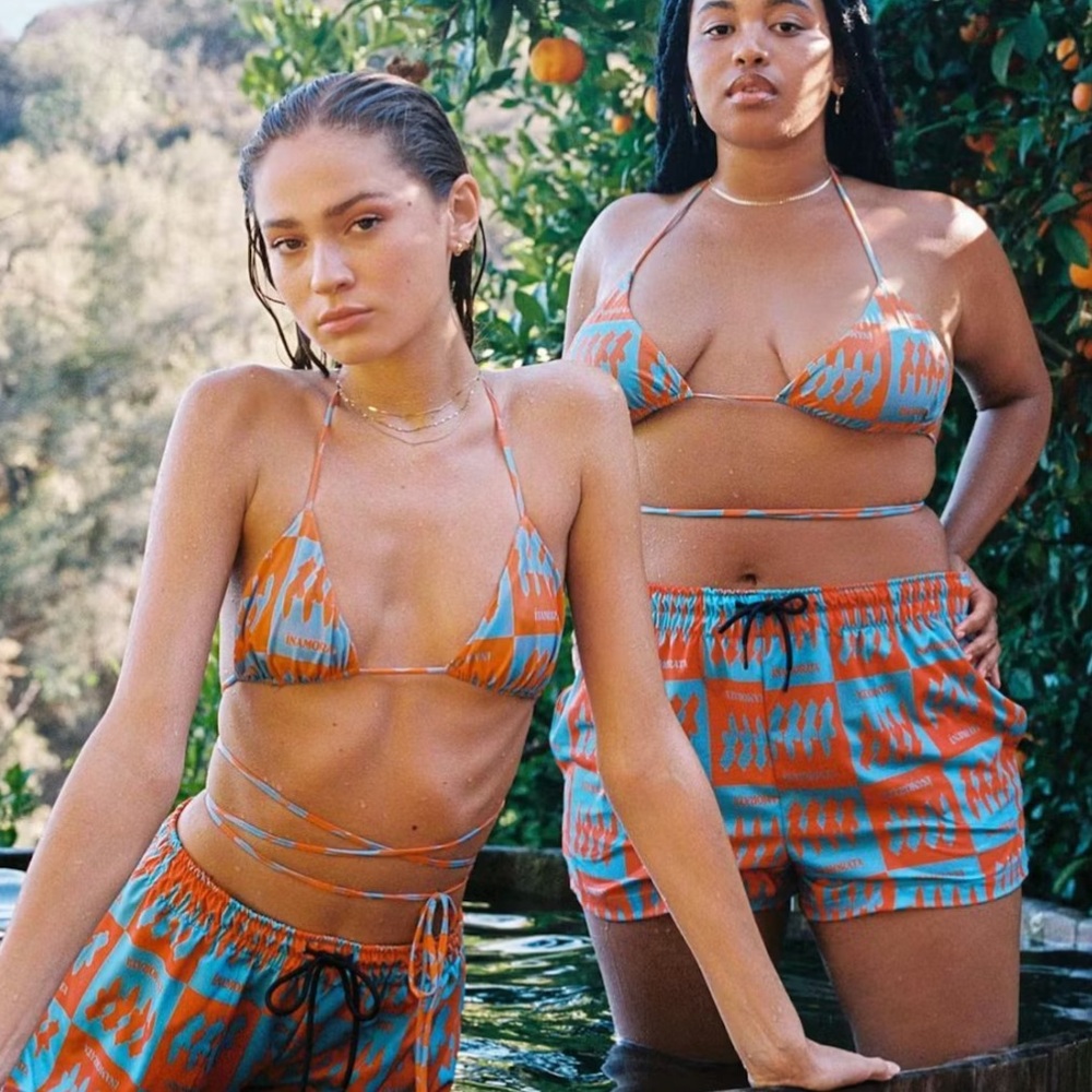 Inamorata Triangle Bikini Top S